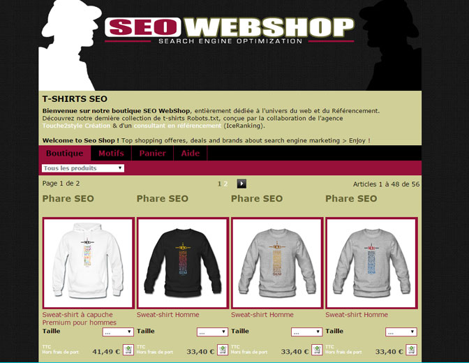 t-shirt seo