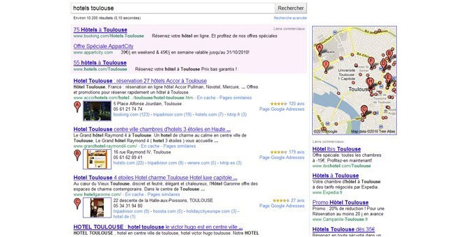 google adresses