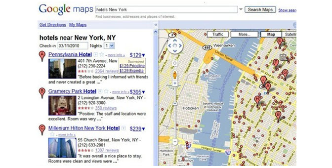 google hotels
