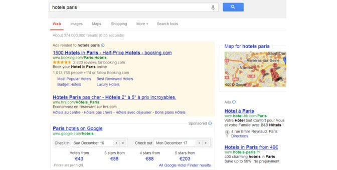 Google Hotel Finder