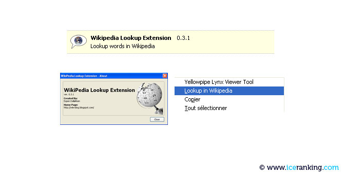 Extension wikipedia-lookup